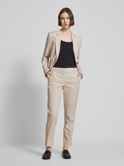 Peek & Cloppenburg Christian Berg Woman SelectionStoffhose mit Gesäßtasche in sand