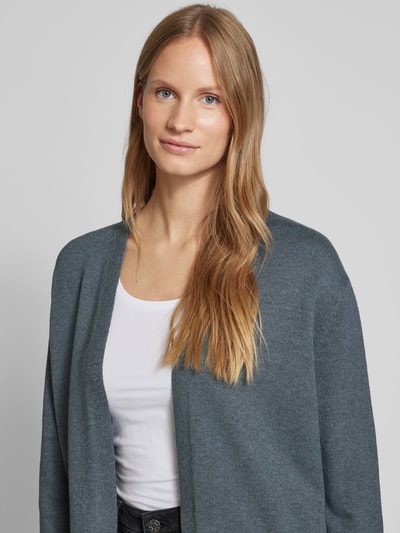 Peek & Cloppenburg Christian Berg WomanCardigan Mit Taschen In Mittelgrau Melange