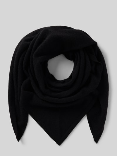 Peek & Cloppenburg Christian Berg WomanKaschmirschal mit gerippten Abschlüssen in black