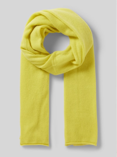 Peek & Cloppenburg Christian Berg WomanKaschmirschal mit Rollsaum in hellgelb