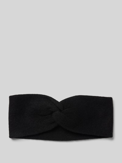 Peek & Cloppenburg Christian Berg WomanKaschmirstirnband mit Knoten-Detail in black