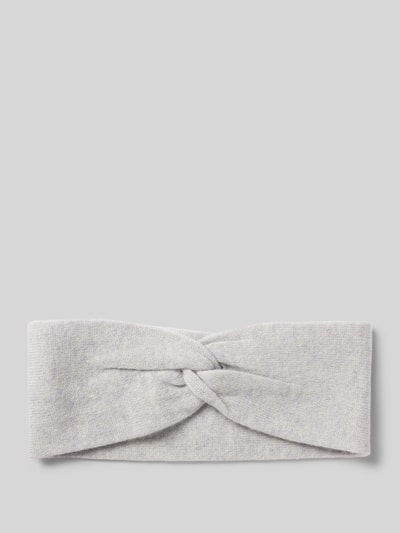 Peek & Cloppenburg Christian Berg WomanKaschmirstirnband mit Knoten-Detail in mittelgrau melange