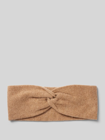 Peek & Cloppenburg Christian Berg WomanKaschmirstirnband mit Knoten-Detail in camel