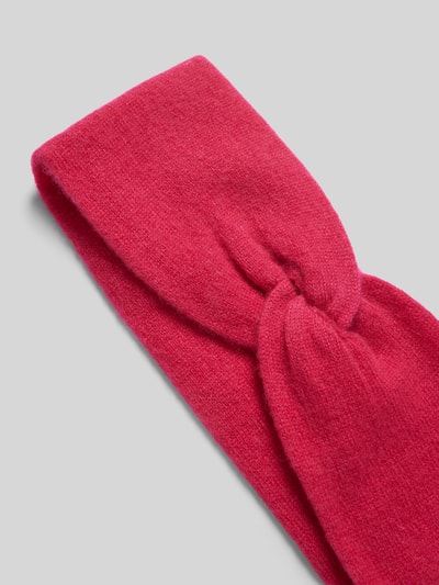 Peek & Cloppenburg Christian Berg WomanKaschmirstirnband Mit Knoten-Detail In Rot
