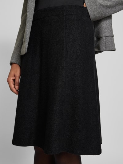 Peek & Cloppenburg Christian Berg WomanKnielanger Rock Mit Elastischem Bund In Black