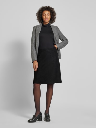Peek & Cloppenburg Christian Berg WomanKnielanger Rock mit elastischem Bund in black