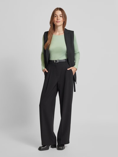 Peek & Cloppenburg Christian Berg WomanLongsleeve mit Rundhalsausschnitt in schilf