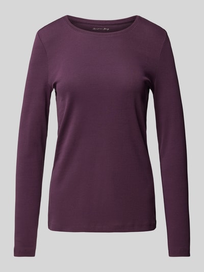 Peek & Cloppenburg Christian Berg WomanLongsleeve Mit Rundhalsausschnitt In Lila