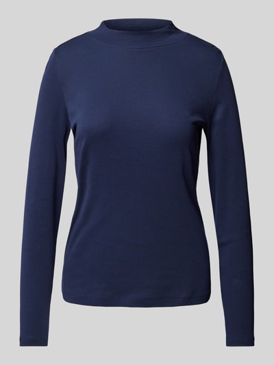 Peek & Cloppenburg Christian Berg WomanLongsleeve Mit Turtleneck In Dunkelblau