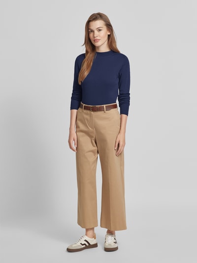 Peek & Cloppenburg Christian Berg WomanLongsleeve mit Turtleneck in dunkelblau