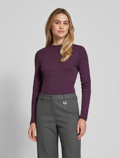Peek & Cloppenburg Christian Berg WomanLongsleeve Mit Turtleneck In Lila