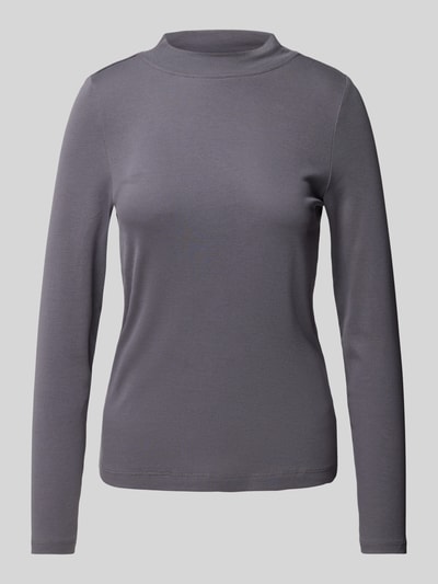Peek & Cloppenburg Christian Berg WomanLongsleeve Mit Turtleneck In Mittelgrau