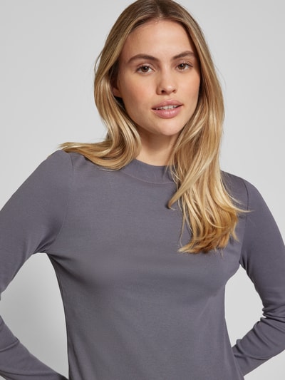 Peek & Cloppenburg Christian Berg WomanLongsleeve Mit Turtleneck In Mittelgrau