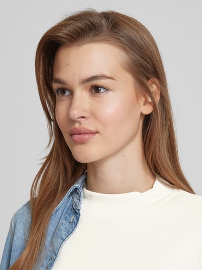 Peek & Cloppenburg Christian Berg WomanLongsleeve Mit Turtleneck In Offwhite