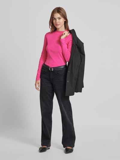 Peek & Cloppenburg Christian Berg WomanLongsleeve mit Turtleneck in pink