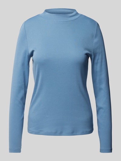Peek & Cloppenburg Christian Berg WomanLongsleeve Mit Turtleneck In Rauchblau