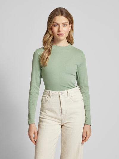 Peek & Cloppenburg Christian Berg WomanLongsleeve Mit Turtleneck In Schilf