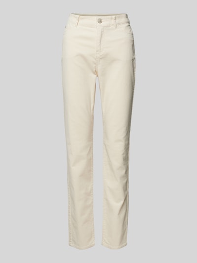 Peek & Cloppenburg Christian Berg WomanRegular Fit Cordhose Im 5-Pocket-Design In Ecru