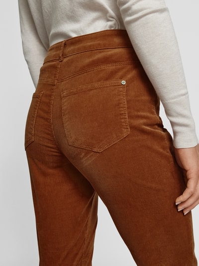 Peek & Cloppenburg Christian Berg WomanRegular Fit Cordhose Im 5-Pocket-Design In Cognac