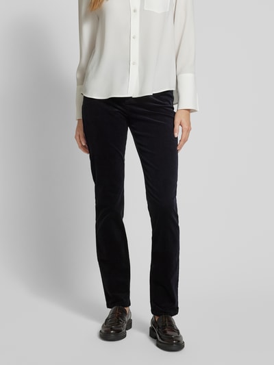 Peek & Cloppenburg Christian Berg WomanRegular Fit Cordhose Im 5-Pocket-Design In Dunkelblau