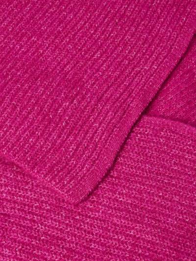 Peek & Cloppenburg Christian Berg WomanSchal In Strick-Optik In Fuchsia
