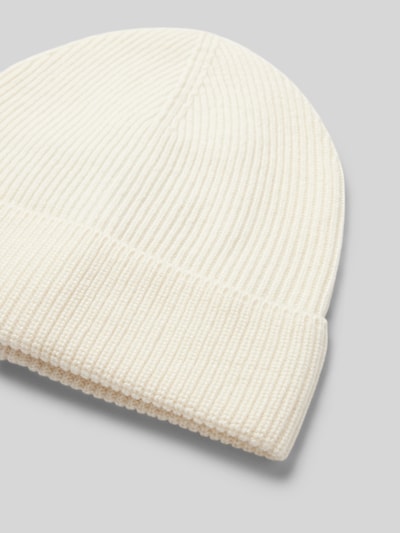 Peek & Cloppenburg Christian Berg WomanStrickmütze Aus Kaschmir In Offwhite
