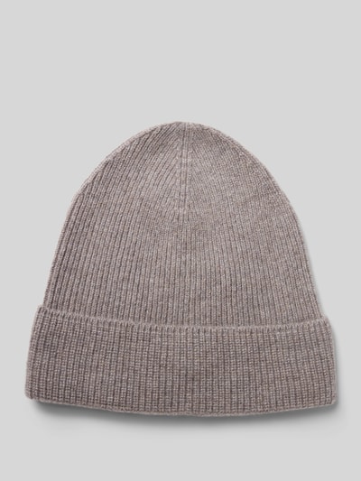 Peek & Cloppenburg Christian Berg WomanStrickmütze aus Kaschmir in taupe melange
