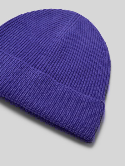 Peek & Cloppenburg Christian Berg WomanStrickmütze Aus Kaschmir In Violett