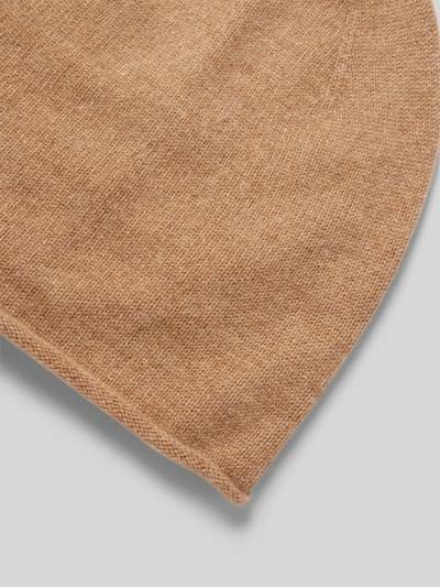 Peek & Cloppenburg Christian Berg WomanStrickmütze Aus Reinem Kaschmir Mit Gerollter Krempe In Camel