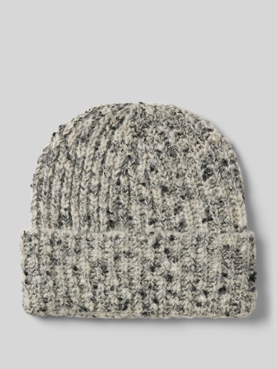 Peek & Cloppenburg Christian Berg WomanStrickmütze mit Strukturmuster in hellgrau melange
