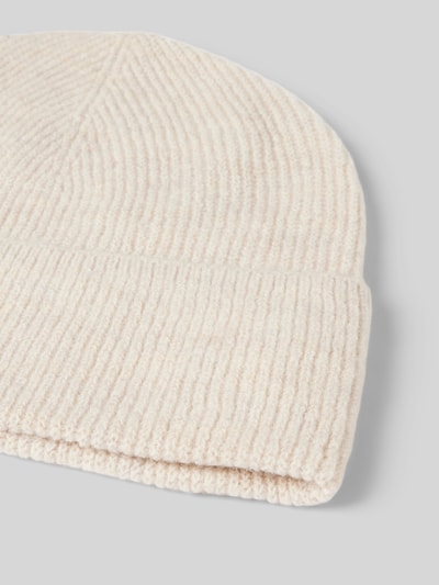 Peek & Cloppenburg Christian Berg WomanStrickmütze Mit Ziernähten In Beige