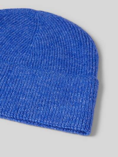Peek & Cloppenburg Christian Berg WomanStrickmütze Mit Ziernähten In Royal