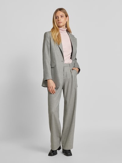 Peek & Cloppenburg Christian Berg WomanStrickpullover mit gerippten Abschlüssen in altrosa