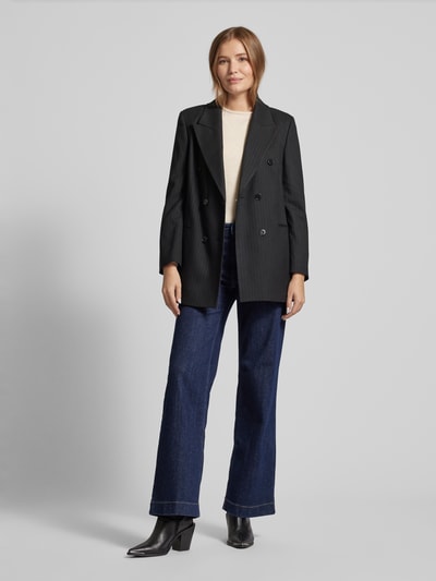 Peek & Cloppenburg Christian Berg WomanStrickpullover mit gerippten Abschlüssen in beige melange