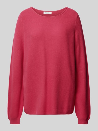 Peek & Cloppenburg Christian Berg WomanStrickpullover Mit Rundhalsausschnitt In Pink