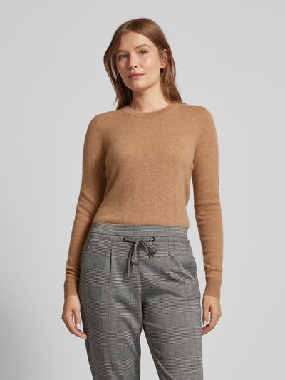 Peek & Cloppenburg Christian Berg WomanStrickpullover Mit Strukturmuster In Camel