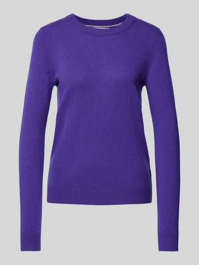 Peek & Cloppenburg Christian Berg WomanStrickpullover Mit Strukturmuster In Violett
