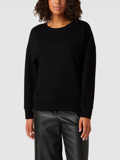 Peek & Cloppenburg Christian Berg WomanSweatshirt Mit Rundhalsausschnitt In Black