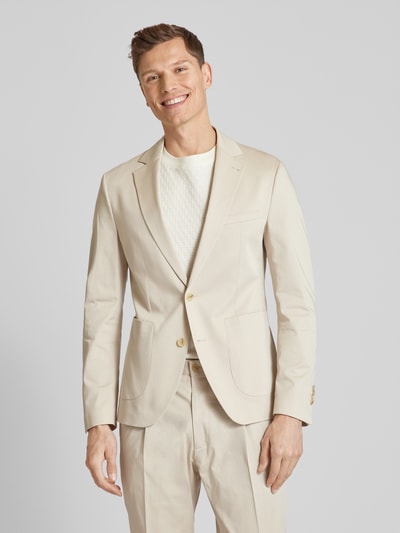 Peek & Cloppenburg CinqueAnzug Mit Aufgesetzten Eingrifftaschen Modell 'Tinto' In Sand