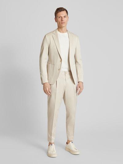 Peek & Cloppenburg CinqueAnzug mit aufgesetzten Eingrifftaschen Modell 'Tinto' in sand