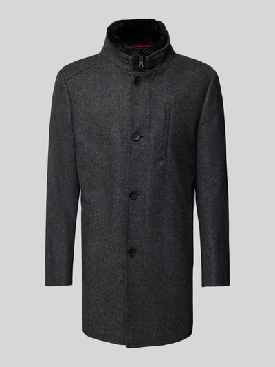 Peek & Cloppenburg CinqueKurzmantel Mit Stehkragen Modell 'Arsenal' In Anthrazit