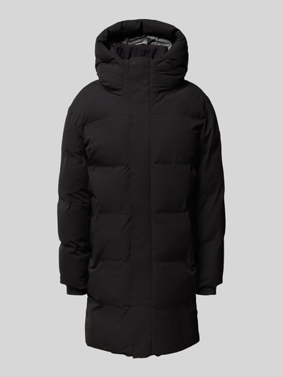 Peek & Cloppenburg CinqueMantel Mit Kapuze Modell 'Thermal' In Black