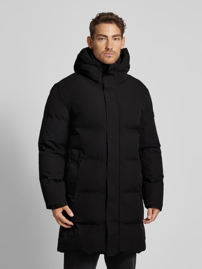 Peek & Cloppenburg CinqueMantel Mit Kapuze Modell 'Thermal' In Black