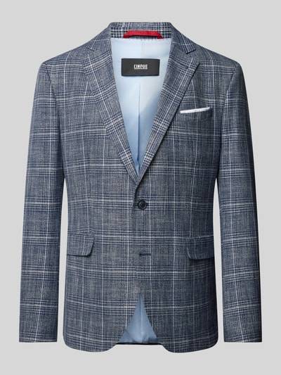 Peek & Cloppenburg CinqueSakko Mit Glencheck-Muster Modell 'Data' In Marine