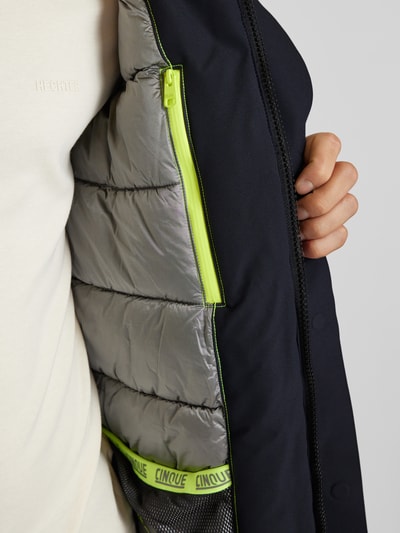 Peek & Cloppenburg CinqueSteppmantel Mit Stehkragen Modell 'Activator' In Marine