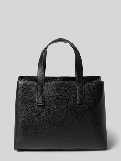 Peek & Cloppenburg CK Calvin KleinHandtasche Mit Kurzen Tragehenkeln Und Label-Detail In Black