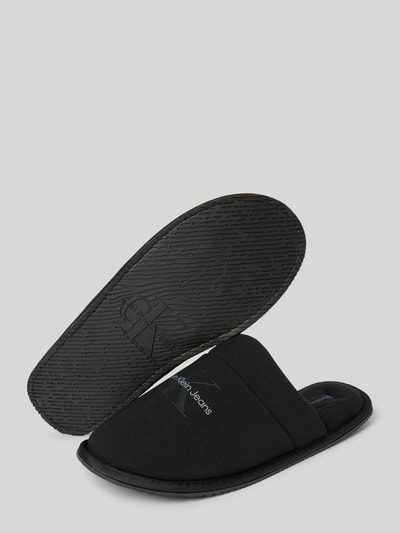 Peek & Cloppenburg CK Calvin KleinHausschuhe Mit Label-Print Modell 'HOTEL' In Black