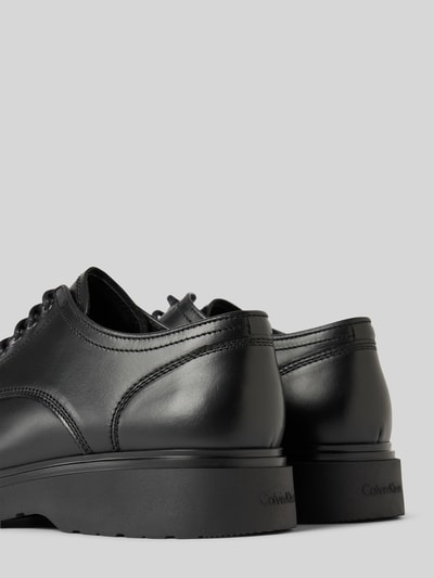 Peek & Cloppenburg CK Calvin KleinLederderby Mit Schnürverschluss In Black