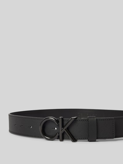 Peek & Cloppenburg CK Calvin KleinLedergürtel Mit Label-Detail In Black
