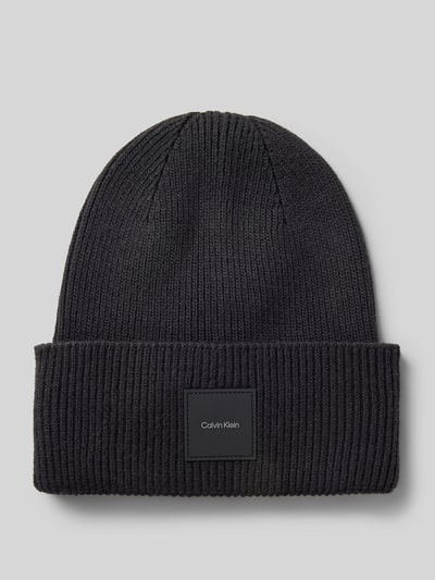 Peek & Cloppenburg CK Calvin KleinMütze mit Label-Patch in black